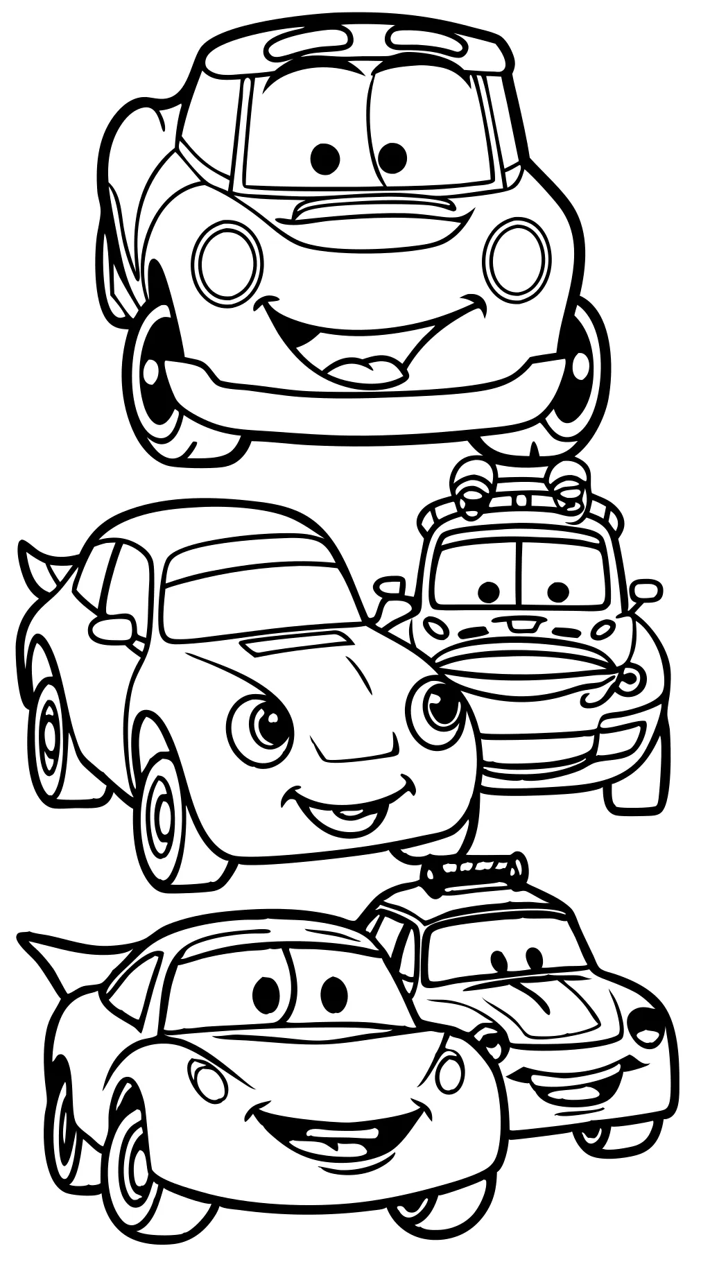 mater cars coloring pages